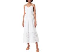 YAS Yasluma Strap Robe Longue pour Femme Blanc Taille M, Blanc, Medium
