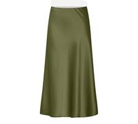 YAS Yaspella Hw Jupe midi pour Femme S Noos, Vert Olive, L