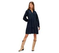 Yas Ria Long Sleeve Short Dress Bleu XL Femme