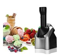 YASAHNG Machine à Crème Glacée, Sorbetière Fruits Surgelés, DIY Sorbet Molle Sain, Smoothie, Yaourt Glacé, sans BPA, sans Additifs Ni Colorants Artificiels, Machine à Dessert pour Maison Et Enfants