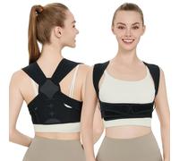 Yaseko Correcteur de posture pour dos pour homme et femme, redresseur d'épaule réglable noir (taille S/M)