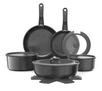 YASHE Batterie de Cuisine 15 Pièces, Induction & Pour Four, Non Toxique