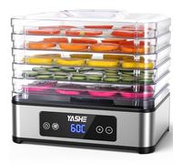 YASHE Machine À Gauffre Coeur, 10 Gaufres Classiques En Forme De Cœur Avec Revêtement Antiadhésif, 5 Réglages De Température Ajustables, Voyants Lumineux, Anti-Débordement, 1200W, Argent/Noir