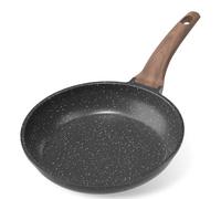 YASHE Ensemble de poêles antiadhésives, 3 pièces - Poêles en granit de 20/24/30 cm, compatibles induction, saines et durables, idéales pour les omelettes et la cuisine quotidienne, gris