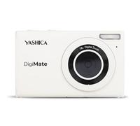 Yashica DigiMate Appareil Photo numérique 4K - Zoom 18 x prenant en Charge Les Cartes Micro SD Mini caméra pour Adolescents - Blanc cassé
