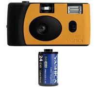 Yashica MF-1 Appareil Photo Instantané Noir Orange