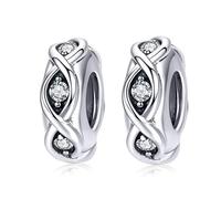 YASHUO Jewellery Argent sterling Ronde