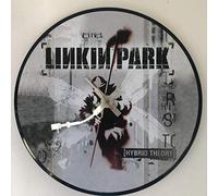 Yasirona Horloge Murale emblématique en Forme de Disque Vinyle de Linkin Park