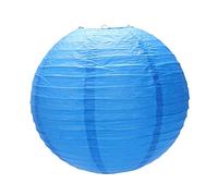 yasoe 1 x Abat-Jour De Lanterne en Papier Japonais Japonais pour Mariage, 40 Cm (16 Pouce) Bleu Marine