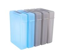 yasoe 5 PCS 3.5" Portable IDE HDD Boitier Externe Drive Etui Case Disque Dur Protection Plastique Couleurs aleatoires