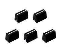 yasoe 5 Pièces Boutons de Fader Universels Capuchon de Fader Capuchon de Potentiomètre à Glissière Droite pour Contrôleur DJ Mélangeurs Console, XDJ