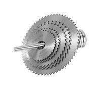 yasoe 6 Pcs 22-44Mm Hss Disques De Coupe De Lame De Scie Circulaire Set Avec 2 Joints Pour Perceuse