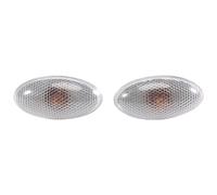 yasoe 632574 2 X Clignotant LatéRal Feu de Position RéPéTiteur Indicateur de Lampe pour 206 407 607