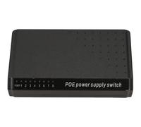 yasoe 8 Ports 6 + 2 POE Basculer L'Alimentation de L'Injecteur RJ45 Ethernet SystèMe de RéSeau Familial 10/100M pour CaméRas sans Adaptateur Secteur