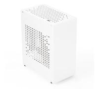 yasoe A07 Mini ITX Boîtier D'Ordinateur Châssis HTPC Boîtier Hôte USB3.0 ITX Boîtier Ordinateur Personnel Châssis de Bureau Boîte Facile à Installer Blanc