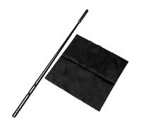 yasoe Accessoires pour Instruments à Vent Bâtons de Nettoyage pour Tige de Nettoyage de FlûTe avec Chiffon pour Kit de Nettoyage de FlûTe de FlûTe