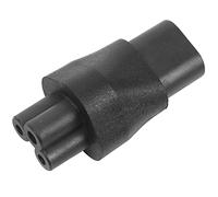 yasoe Adaptateur d'alimentation Convertisseur de Prise Mâle 2 Broches C8 À 3 Broches C5 IEC 320