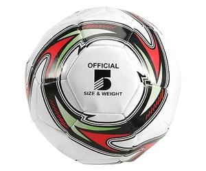 yasoe Ballon de Football Professionnel Taille 5 EntraîNement de Football Officiel CompéTition de Ballon de Football Football en Plein Air Blanc