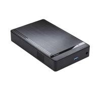 yasoe Boîtier de Disque Dur 3.5 Pouces Boîtier de Disque Dur Externe 3.5 Pouces pour Disque SSD 2.5" 3.5" avec Prise EU