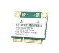 yasoe Carte WiFi 7 BE200 BE200HMW pour Adaptateur Réseau sans Bluetooth 5.4 Tri Band 2.4G/5G/6GHz pour PC Windows10/11 WiFi6E