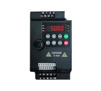 yasoe Convertisseur de Fréquence 220V Monophasé 220V Entrée Simple Phase 220V et 220V Sortie Convertisseur de Fréquence pour Moteur à Condensateur Monophasé 0,4 KW