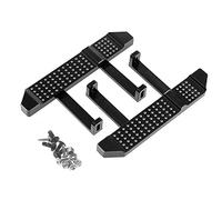 yasoe Curseur de Plaque LatéRale de PéDale en MéTal pour MN D90 MN-90 MN98 MN99 MN99S 1/12 RC Car Upgrade Parts Accessoires Noir