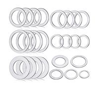 yasoe Ensemble de 20 Bagues pour Lame de Scie Bague D'Adaptateur de Lame de Scie Entretoise de Lame de Scie, pour Lame de Scie, Conversion de Trou IntéRieur de Lame de Marbre,