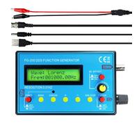 yasoe FG-200 DDS Fonction Générateur de Signal Compteur de Fréquence 0,01 Hz -500 KHz Module de Source de Signal Sinus + Carré + Forme D'Onde en Dents de Scie