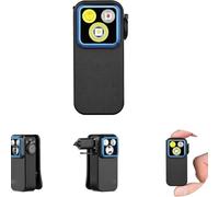 yasoe High-Power 530 Lumens Oclip Ultra Lampe de Poche - Type-C USB Rechargeable, Projecteur/Projecteur, UV, Clip Magnétique
