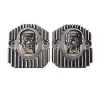yasoe Lampe de Voiture LED Angel Eye Source de LumièRe Module Pilote pour- SéRie 5 G38 63117214939 63117214940