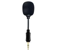 yasoe Microphone sans Portable de Haute Qualité, Plug and Play, pour Carte Son en Direct, Accessoires de Chant en Direct à Trois Pôles.