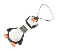 yasoe USB 2.0 Forme de Manchot U-Disque USB Dispositif de memoire et de donnees Lecteur Flash Noir+Blanc, 32GB