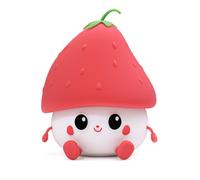 yasoe Veilleuse Mignonne de Fraises, Veilleuse Mignonne, Veilleuse Rechargeable pour Chambre à Coucher, Décoration de Chambre de Lampe, Facile à Installer et Facile à Utiliser, comme Indiqué