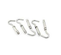 Yasorn 5-pack en acier inoxydable Open Cup Crochet Expansion Vis Boulons M6