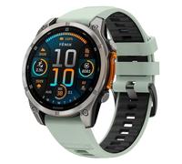 YASPARK Bracelet pour Fenix 8 51mm/Fenix 7X Pro/Fenix 7X/Fenix 6X/Fenix 6X Pro/Fenix 5X/Fenix 5X Plus, 26mm QuickFit Sport Silicone Bracelet pour Fenix 3/Fenix 3 HR/3 Sapphire/7X Sapphire Solar