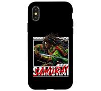 Yasuke Black Afro Samouraï Africain Coque pour iPhone X/XS
