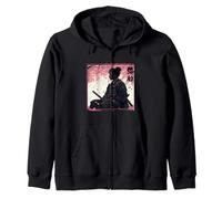 Yasuke Black Samourai Africain Méditant Sous Cerisier Fleur Sweat à Capuche