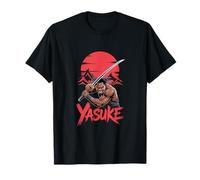 Yasuke Bushido Samouraï Africain Japonais Arts Martiaux T-Shirt