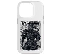 Yasuke First Black Warrior Samourai Art Japonais Coque pour iPhone 14 Pro