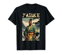 Yasuke Samouraï africain Arts martiaux noirs Histoire japonaise T-Shirt