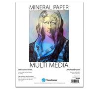 Yasutomo Mineral Paper JMP400 Lot de 20 feuilles de papier multi-médias 30 x 35 cm