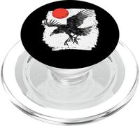 Yatagarasu T | Corbeau à Trois Pattes | Mythologie Japonaise PopSockets PopGrip pour MagSafe