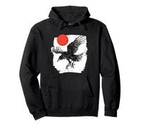 Yatagarasu T | Corbeau à Trois Pattes | mythologie Japonaise Sweat à Capuche