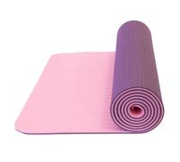 Yate Tapis de yoga double couche TPE rose/violet