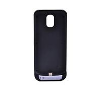 YATEK Coque Batterie Samsung Galaxy S4 Mini 2600 mAh, Couleur Noire, détails Blancs