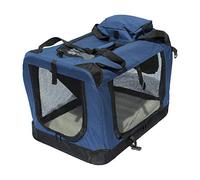YATEK Pliable Cage Pliable de Transport Animal Domestique avec des entrées latérales et supérieures avec Une visibilité, Un Confort et Une sécurité élevés pour Votre Animal