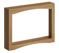 YATINEY Table Console Étroite Longueur 100 cm, Bout de Canapé Ultra-Fin, Table Décorative Rustique en Bois, avec Rangement, pour Salon, Couloir, Entrée, Noyer Clair XCT19VV
