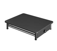 YATINEY Tiroir à Capsules de Café, Porte-Capsules compatible avec Nespresso et K-Cups, capacité de 35, Support de Machine à Café, panier en maille, pour bureau, cuisine, salon, Noir XKH08BK