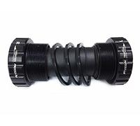 YATINGZHANG Boitier De Pedalier Support inférieur 68/73mm Axe de vélo MTB Fond du Cyclisme Routier étanche CNC Alliage d'aluminium BB Parties d'axe manivelle(Black 1pcs)
