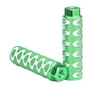YATINGZHANG Cale Pied BMX 1 Paire de Chevilles vélo for BMX-Bike Axles-100x28, Accessoires d'installation faciles(Green)